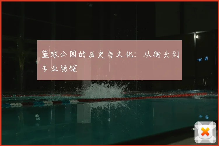篮球公园的历史与文化:从街头到专业场馆